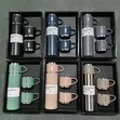 500ml Unbreakable Stainless Steel Thermocup Set - 1