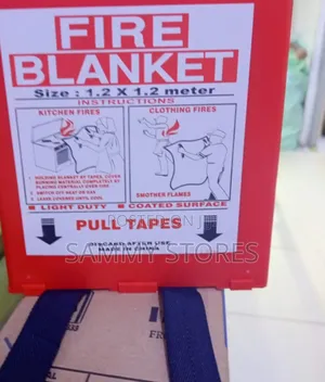 Heat Resistant Fire Blanket - 1.2m x 1.2m