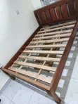 Mahogany 4x6 Bed Frame - 1
