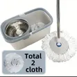 112cm Fashion Rotary Mop with 17L Bucket & 2 Rags - 4