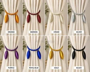 Magnetic Curtain Tiebacks/Holders (Pair)