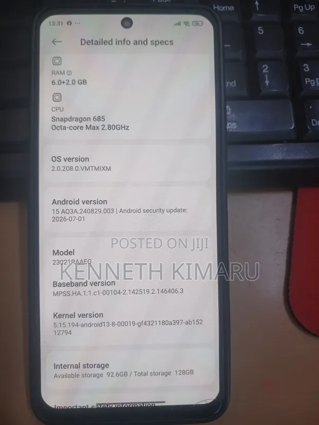 Xiaomi 12 128GB Black - 1