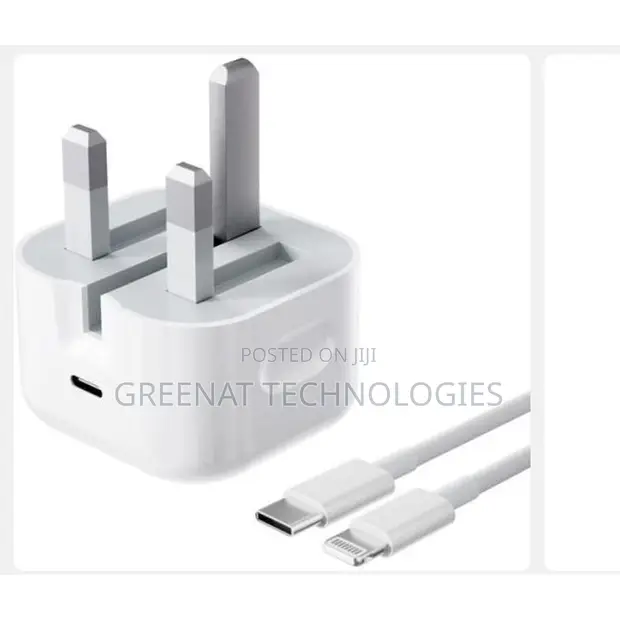 Apple 25W USB-C Power Adapter & USB-C to Lightning Cable (1M) - 1