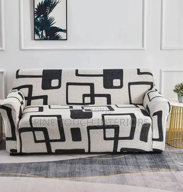 Printed Sofa Covers - Stylish Home Makeover - 1