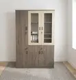 3-Door Office Cabinet - Wood - 4