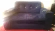 Blue Two-Seater Sofa - 1