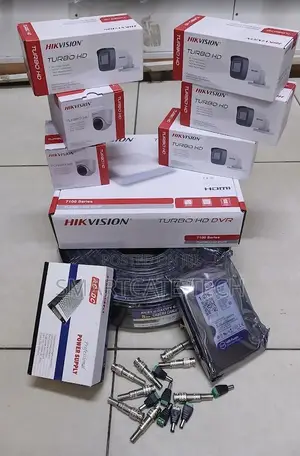 Kompleti ya CCTV ya Hikvision - Kamera 6, 1080P HD