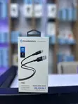 Powerology Power Sync Flex USB-A hadi USB-C Cable 2 Meter - Grey - 1