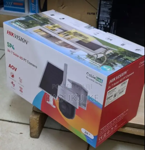Hikvision 4G Solar Wireless CCTV Camera Outdoor 4MP - 1