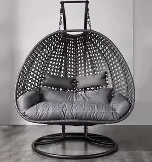 Rattan Hanging Chair - 2 Seater