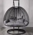 Rattan Hanging Chair - 2 Seater - 1