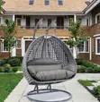 Rattan Hanging Chair - 2 Seater - 2