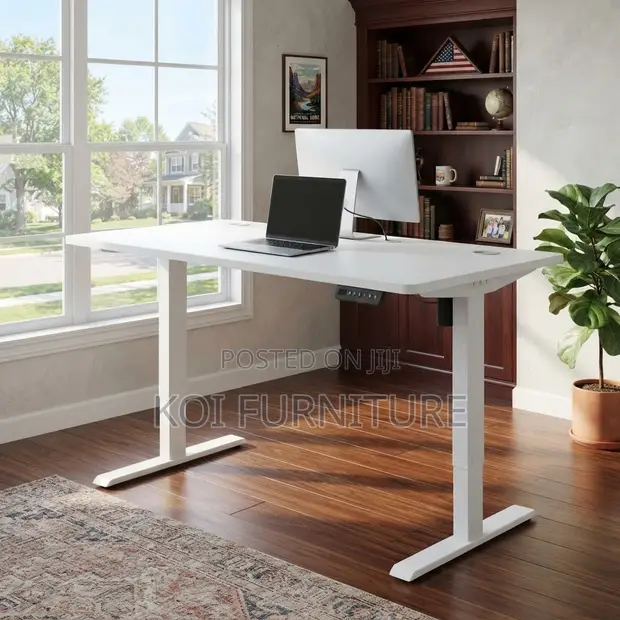 1.2m Electric Height-Adjustable Home Office Desk - 1