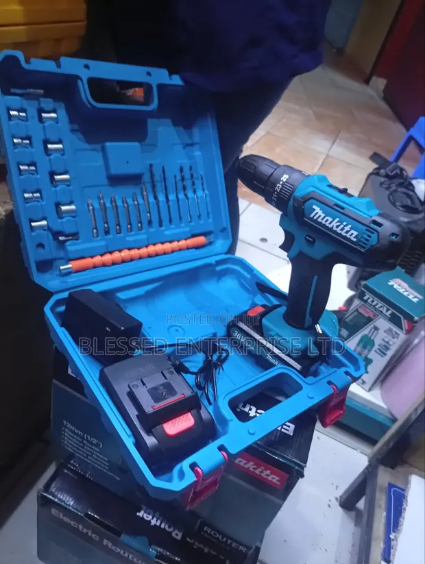 Brand New Makita Cordless Drill Set 36V - 1