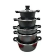 Lucky Rain 10pcs Nonstick Granite Cookware Sufuria Set - 3