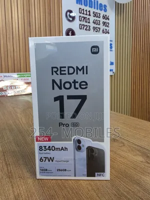 New Xiaomi Redmi Note 17 Pro 256GB Black