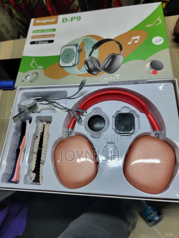 Smart Watch Gift Set DP-9 with Headphones & Speaker - 1