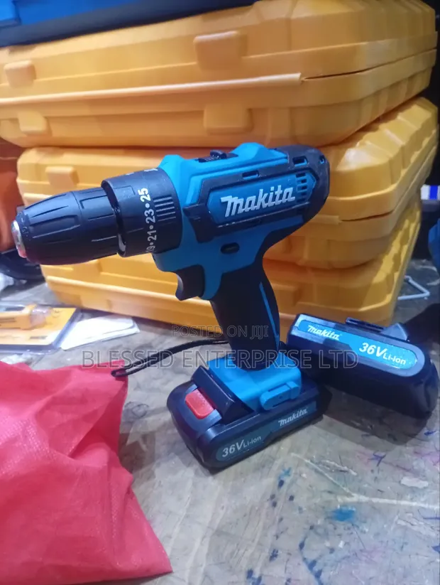 Heavy Duty Makita 36V Cordless Drill - 1