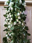 Artificial Hanging Rose Flower Vine - Indoor/Outdoor Decoration - 1