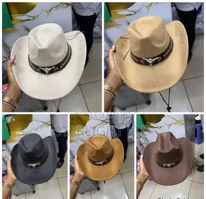 Kofia ya Kawaida ya Mtindo wa Cowboy - Mpya Kabisa