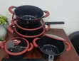 Lucky Rain LRY-10 10-Piece Granite Cookware Set - 2