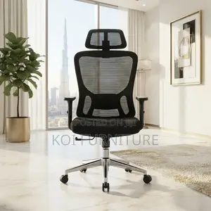 Ergonomic Modern Office Chair - Black