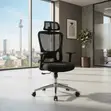 Ergonomic Modern Office Chair - Black - 2
