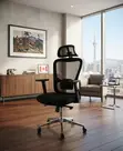 Ergonomic Modern Office Chair - Black - 4