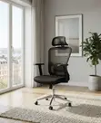 Ergonomic Modern Office Chair - Black - 5