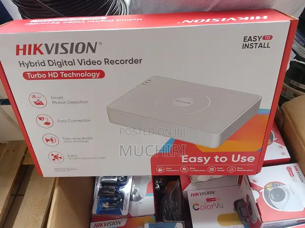 16CH Hikvision DVR ya Mazungumzo 2-Way - 1