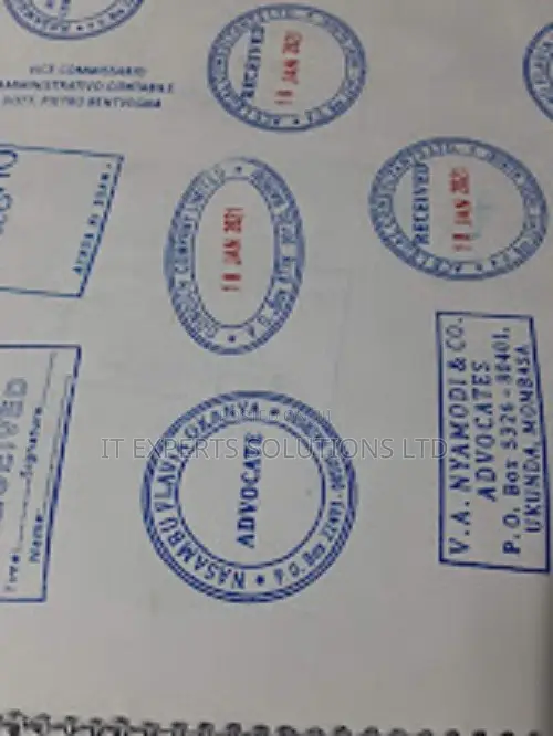 Advocate Stamps - Custom Self-Inking - 1