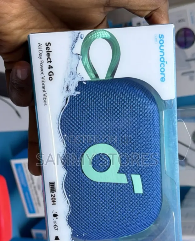 Soundcore Select 4 Go 20-Hour Battery Bluetooth Speaker - 1