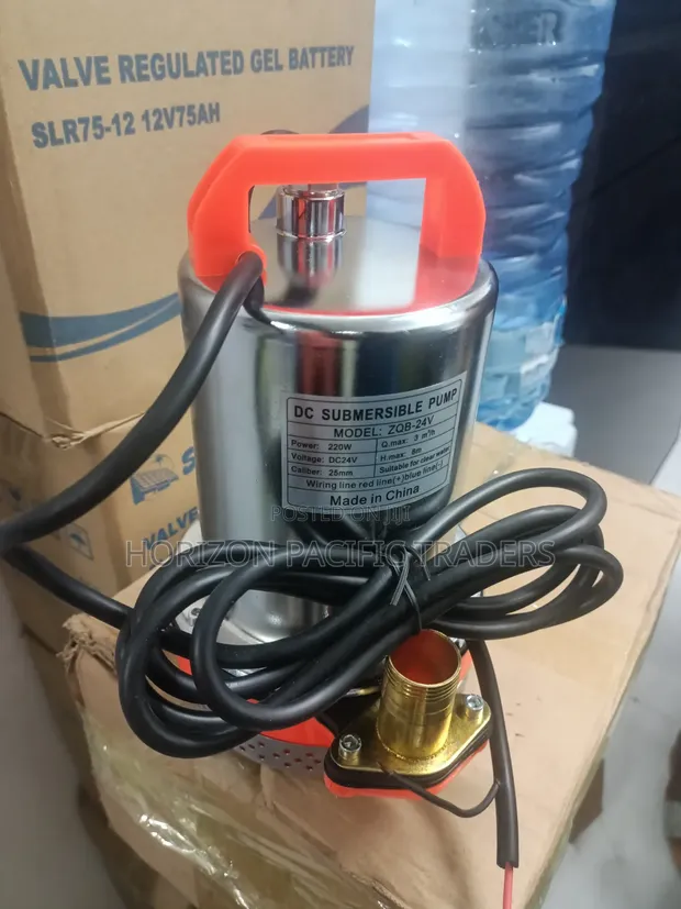 24V DC Submersible Solar Water Pump - 1