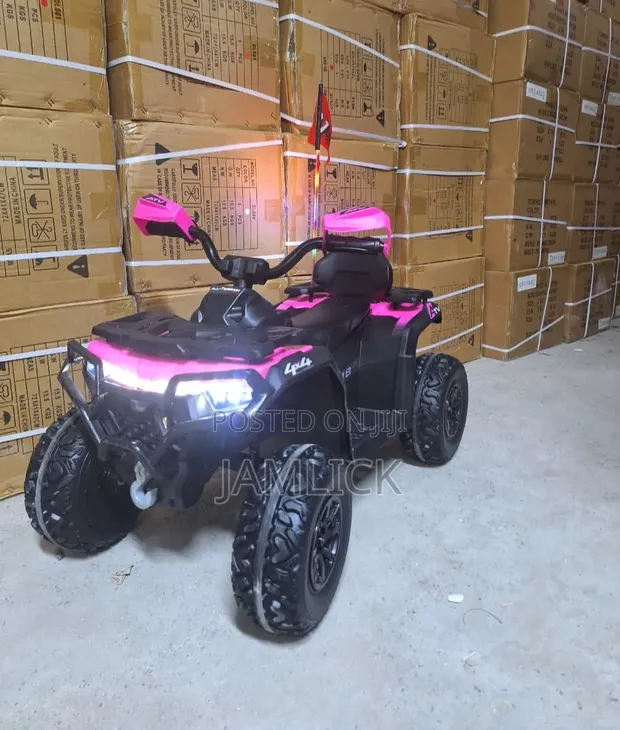 Kids 12V Battery Powered Remote Control Quad Bike - 1