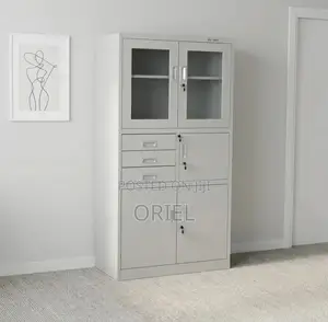 Modern Office Steel Cabinet with Safe