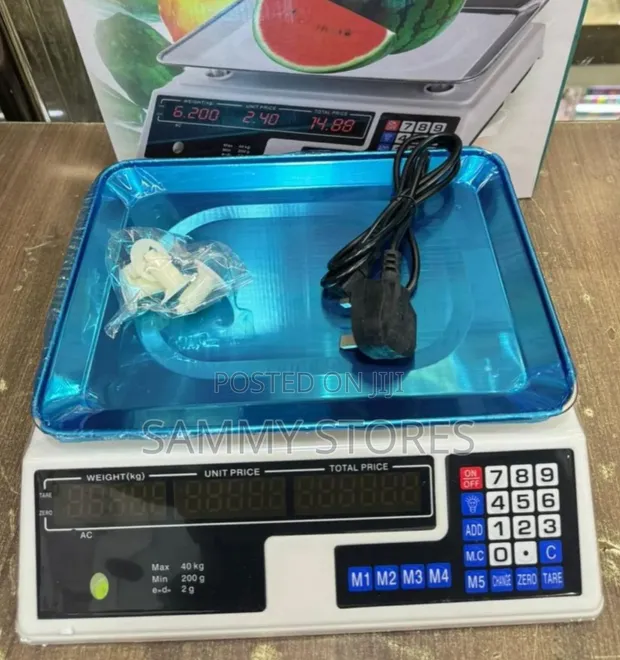ACS-40 40KG Electronic Market Scale - 1