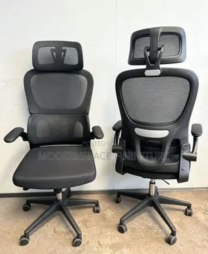 Kiti cha Ofisi cha Heavy Duty Executive - Nyeusi