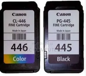 Canon PG-445 Black & CL-446 Color Ink Cartridges