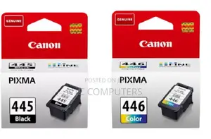 Canon 445 Black & 446 Tri-Colour Original Ink Cartridges