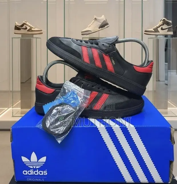 Adidas Samba OG Black Red - 1