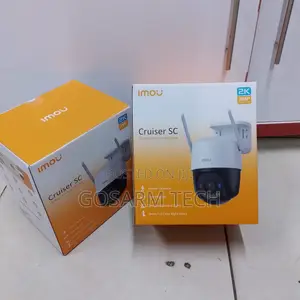 Imou Cruiser SC 3MP WiFi Kamera ya Usalama na Mwanga wa Onyo Mwekundu-Bluu