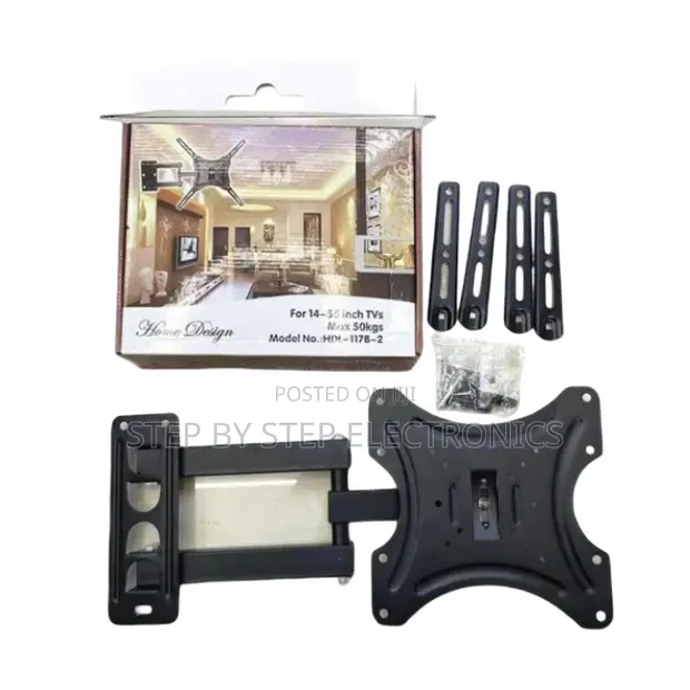 Strong Steel 14-55 Inch Swivel Rotating TV Wall Mount Bracket - 1