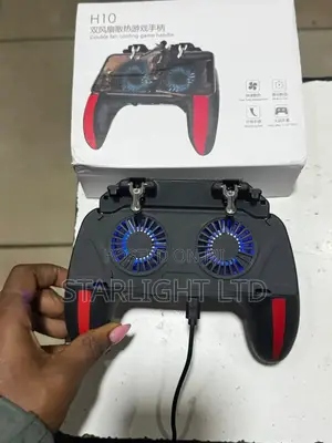 H10 Gamepad with Cooling Fan and Triggers