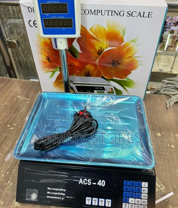 ACS 40kg Heavy-Duty Digital Scale - 1