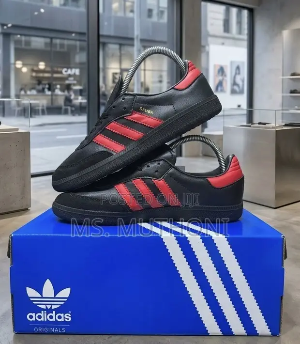 Adidas Samba Manchester United Sneakers (Sizes 36-45) - 1