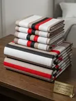 125GSM 6-Piece Flat Cotton Bedsheet Set - 7x8/6x6 - 2
