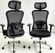 Kiti cha Ofisi cha Ergonomic - Nyeusi, Kipya Kabisa - 1