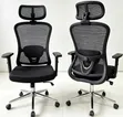 Kiti cha Ofisi cha Ergonomic - Nyeusi, Kipya Kabisa - 2