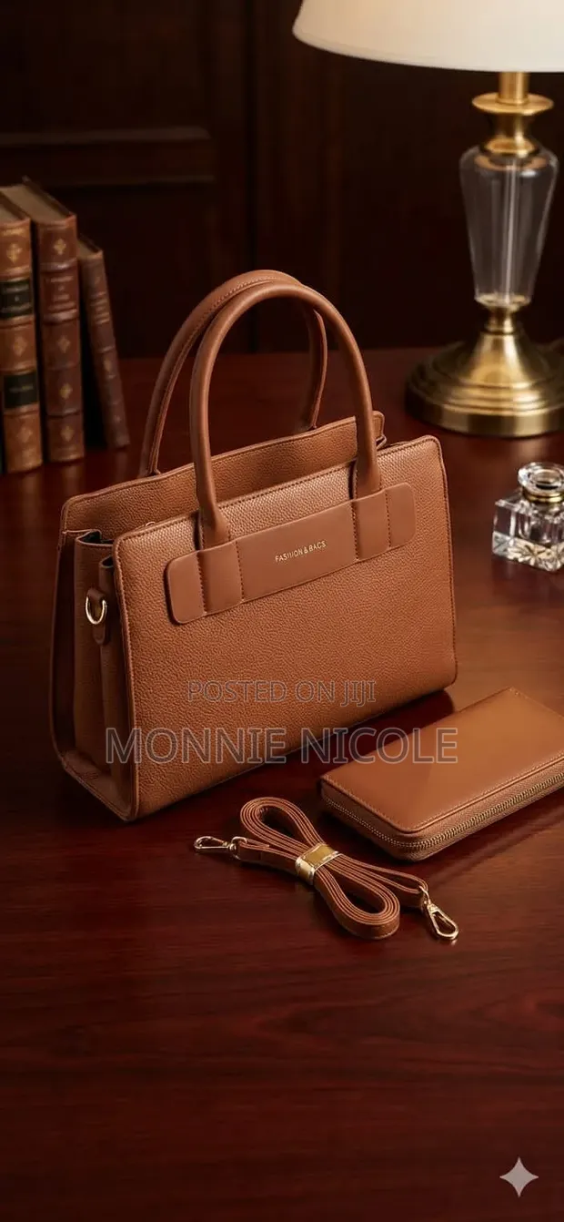 Fairy Dance Office Leather Handbag - 1