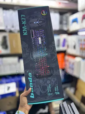 Banda KM-K77 RGB Gaming Keyboard and Mouse Combo